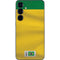 Brazil Soccer Flag Galaxy S25 Plus Skin